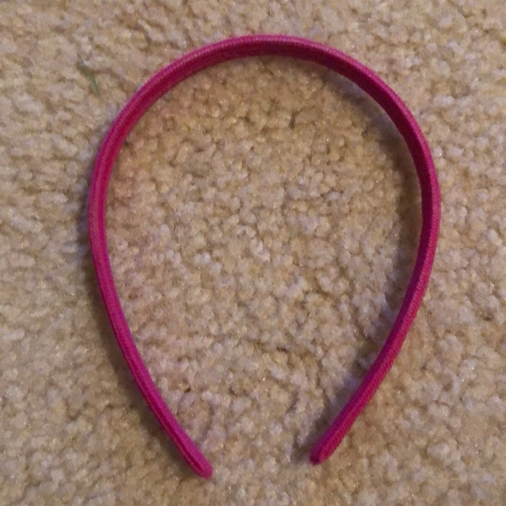 Small pink headband